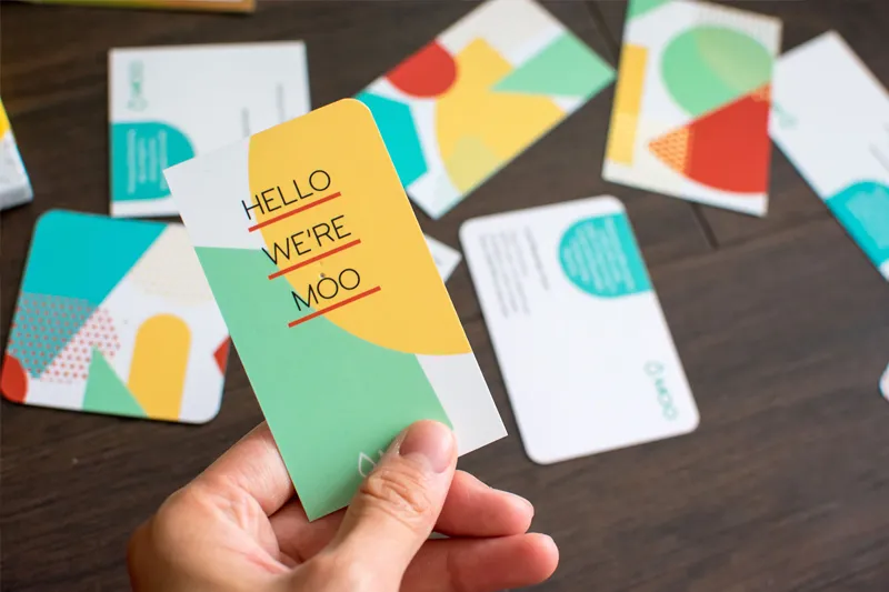 Série de cartes de support produites de manière innovante pour Walmart