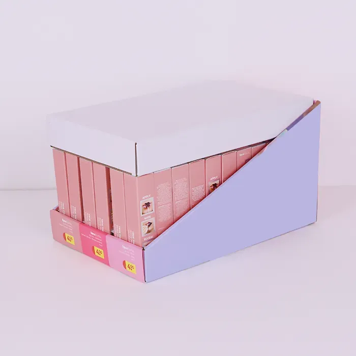 Emballage prêt à être exposé