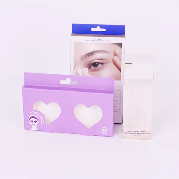 Boîtes d'emballage de détail